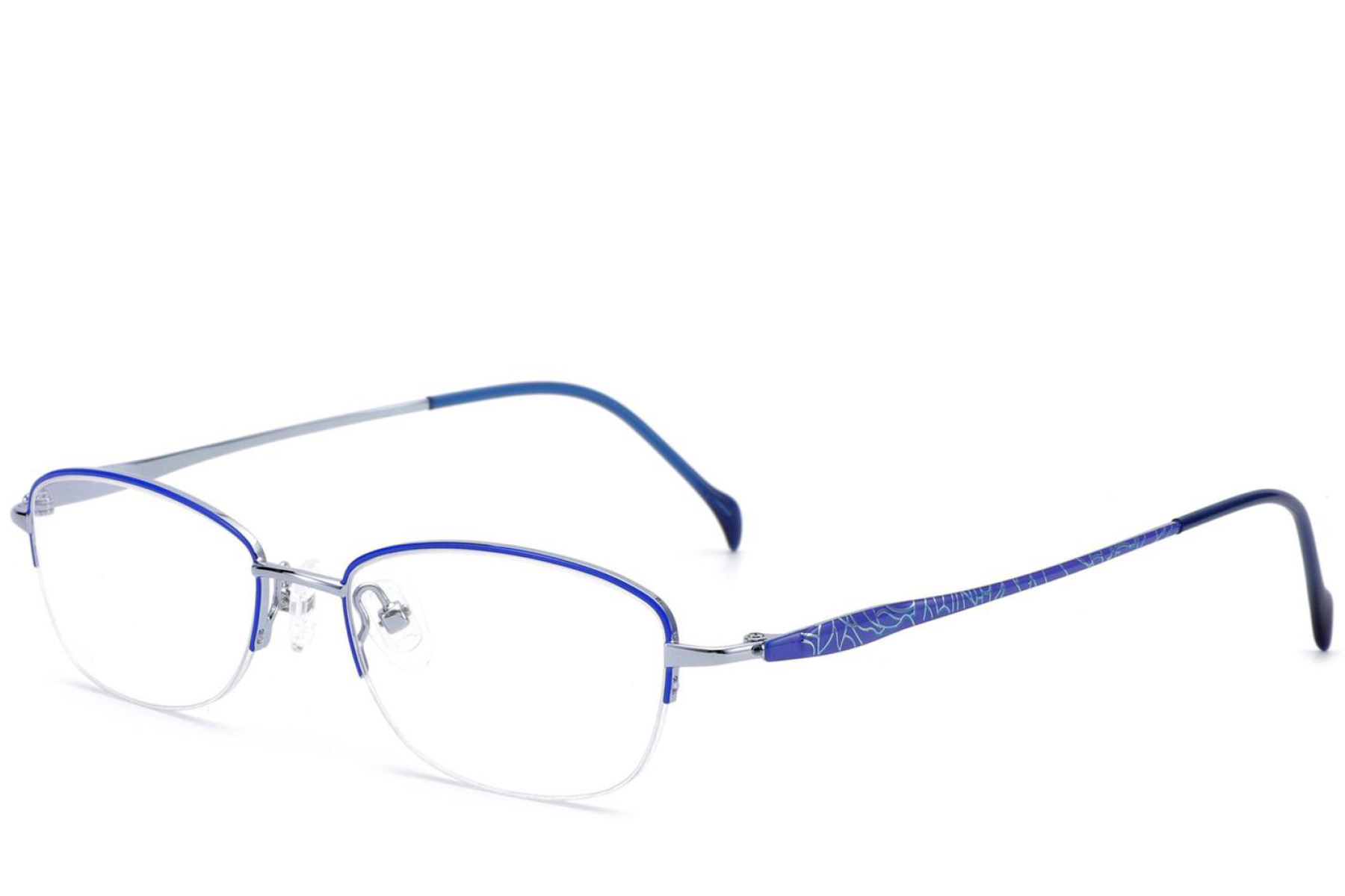 BS2012-3294_Blue_Semi-rimless_Metal_Glasses_corner