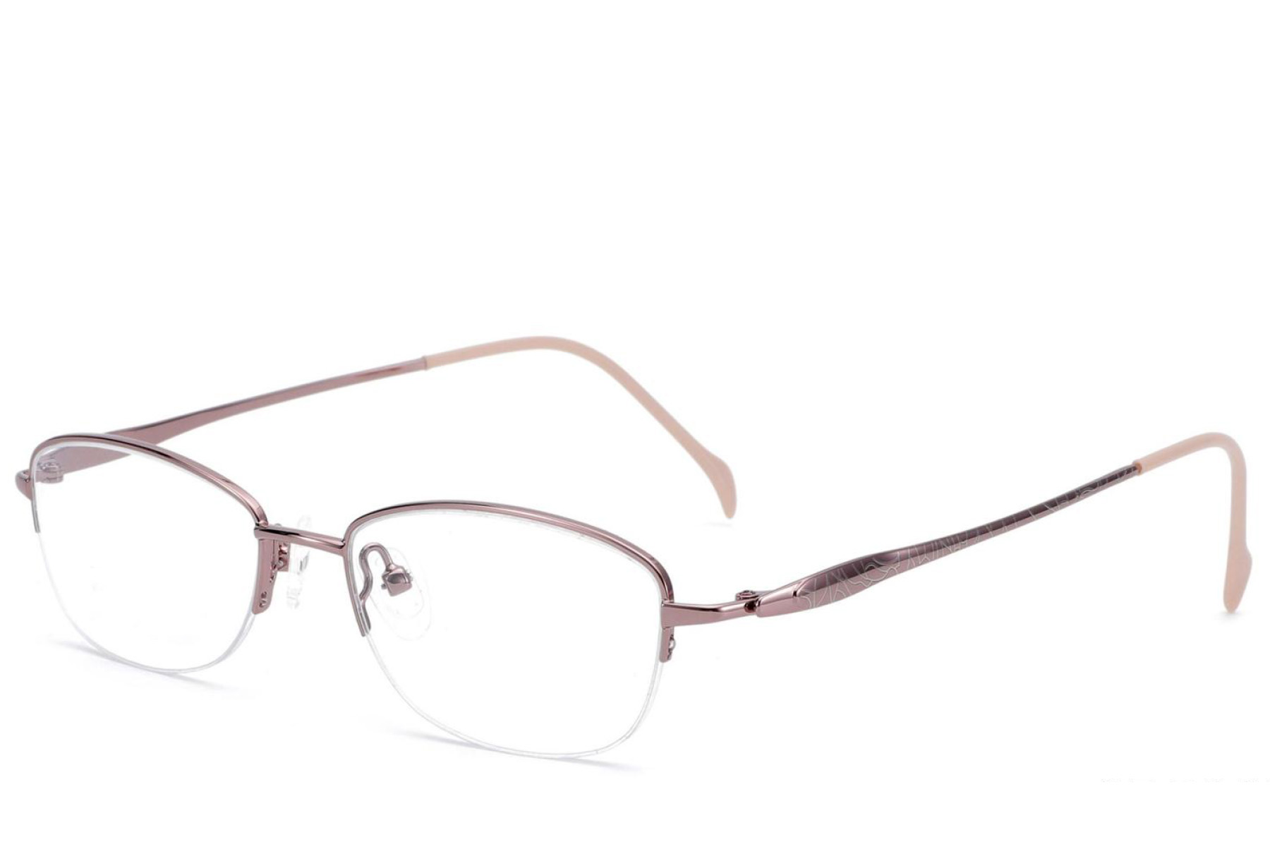 BS2012-3296_Pink_Semi-rimless_Metal_Glasses_corner