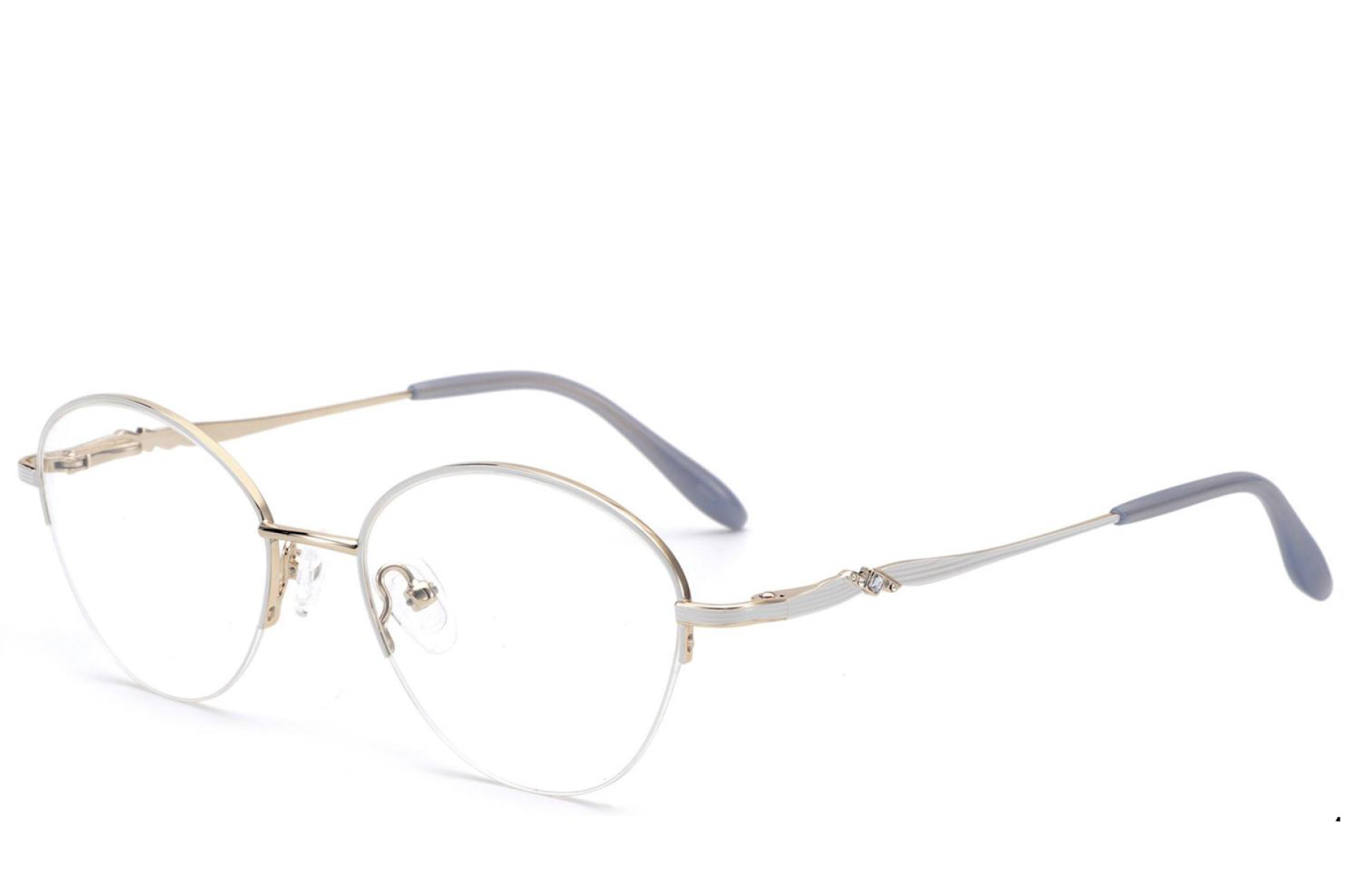 BS2012-3298_Golden_Semi-rimless_Metal_Glasses_corner