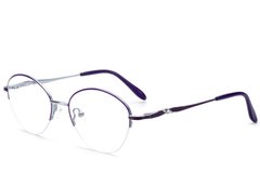 BS2012-3300_Purple_Semi-rimless_Metal_Glasses_corner