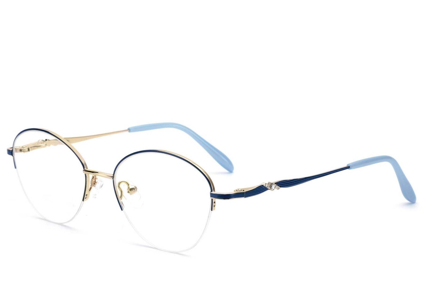 BS2012-3301_Blue_Semi-rimless_Metal_Glasses_corner