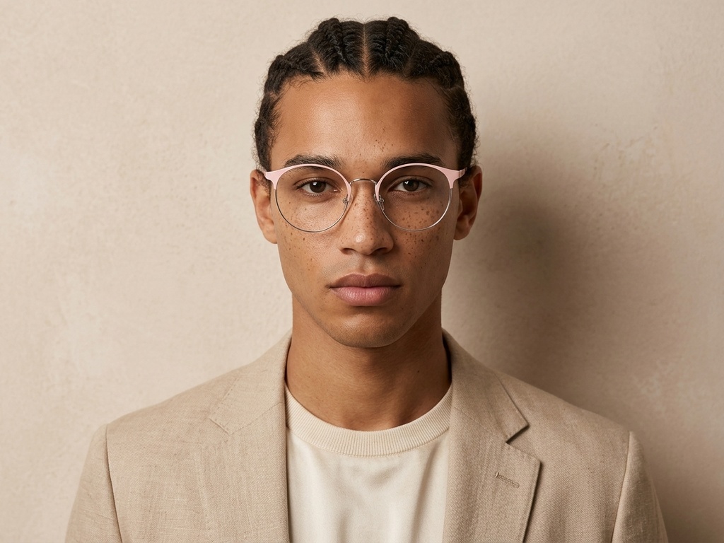 BS2012-3302_Pink_Oval_Metal_Glasses-tryon_male