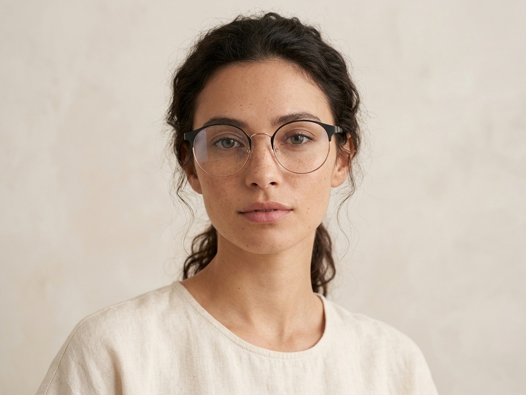 BS2012-3303_Green_Oval_Metal_Glasses-tryon_female