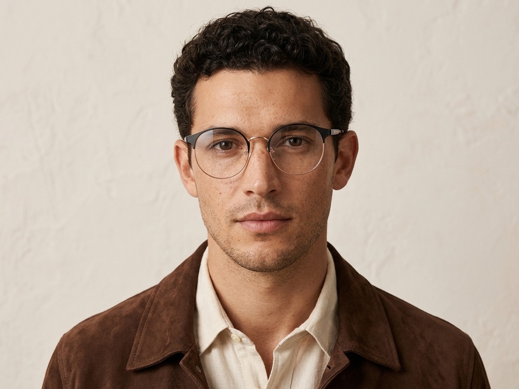 BS2012-3303_Green_Oval_Metal_Glasses-tryon_male