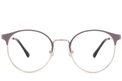 BS2012-3307_Purple_Oval_Metal_Glasses-front