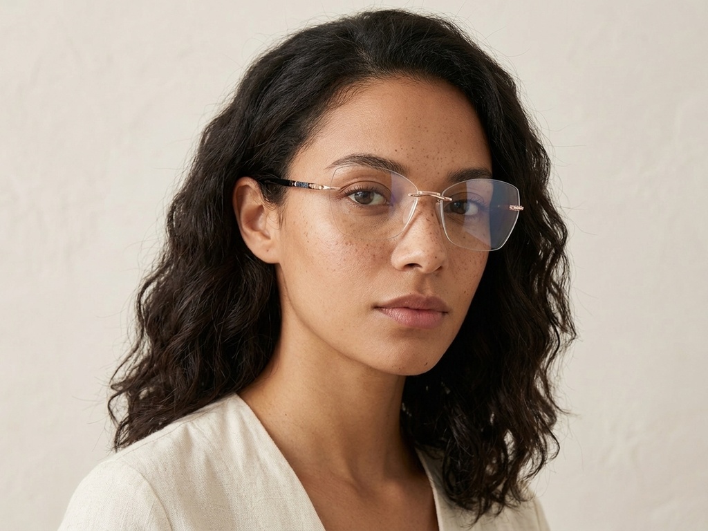 BS2012-3309_Pink_Invisible_Metal_Glasses-tryon_female