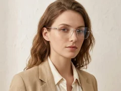BS2012-3312_Silver_Invisible_Metal_Glasses-tryon_female