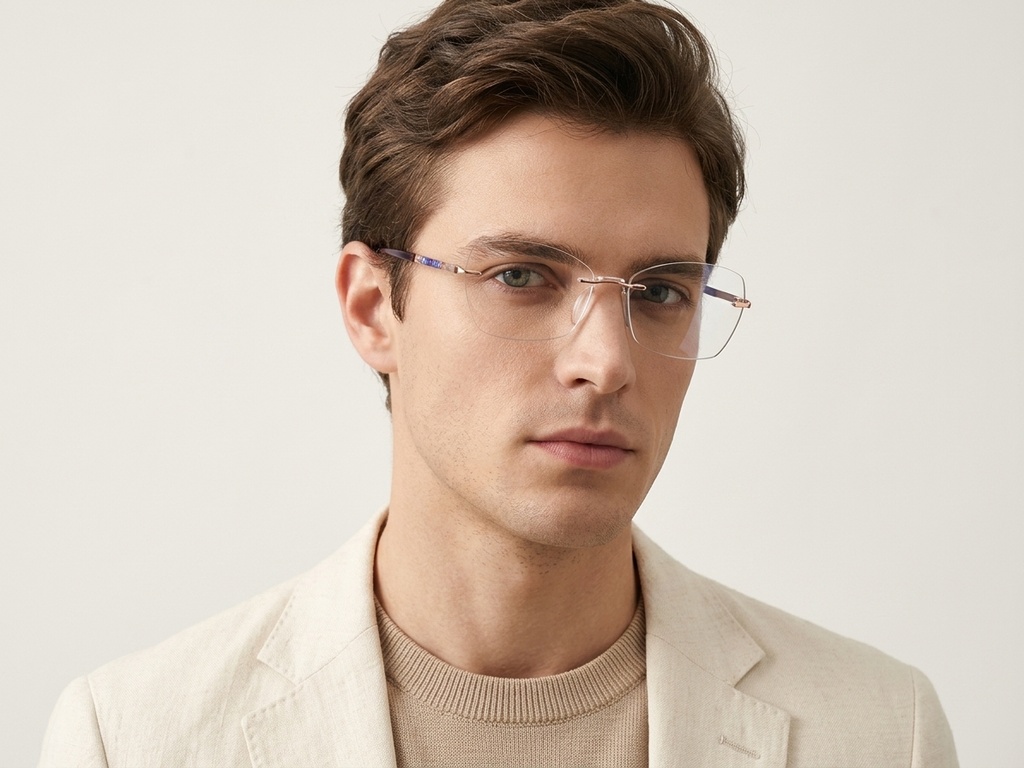 BS2012-3313_Pink_Invisible_Metal_Glasses-tryon_male