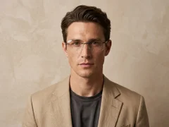 BS2012-3314_Black_Invisible_Metal_Glasses-tryon_male