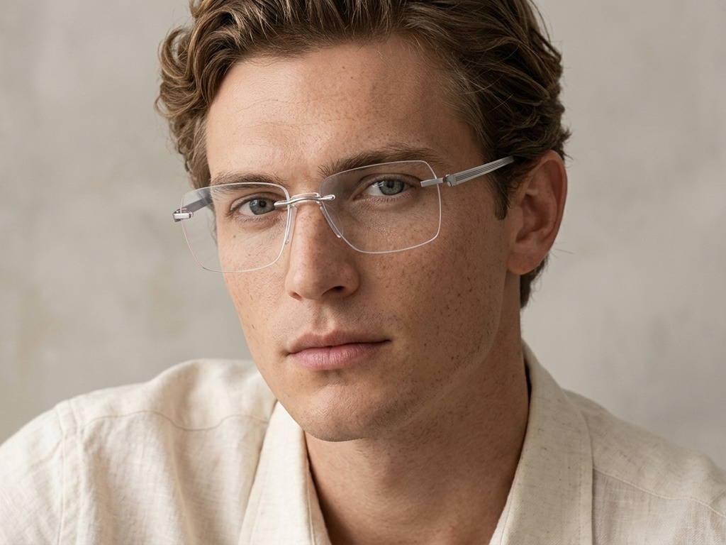 BS2012-3315_Silver_Invisible_Metal_Glasses-tryon_male
