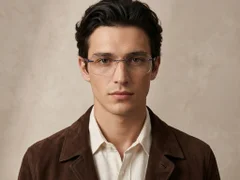BS2012-3317_Blue_Invisible_Metal_Glasses-tryon_male