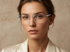 BS2012-3320_Silver_Invisible_Metal_Glasses-tryon_female