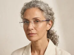 BS2012-3326_Silver_Invisible_Metal_Glasses-tryon_female