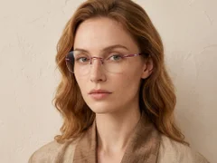 BS2012-3328_Red_Invisible_Metal_Glasses-tryon_female