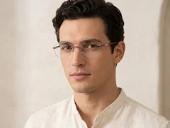 BS2012-3328_Red_Invisible_Metal_Glasses-tryon_male