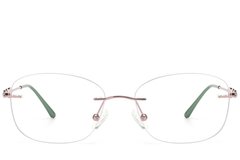 BS2012-3332_Pink_Invisible_Metal_Glasses_front