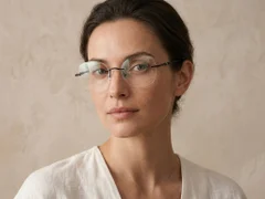 BS2012-3335_Black_Invisible_Metal_Glasses-tryon_female