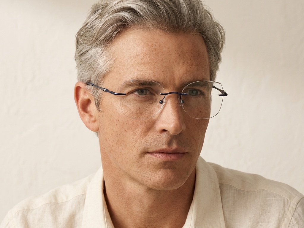 BS2012-3338_Blue_Invisible_Metal_Glasses-tryon_male