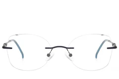 BS2012-3338_Blue_Invisible_Metal_Glasses_front