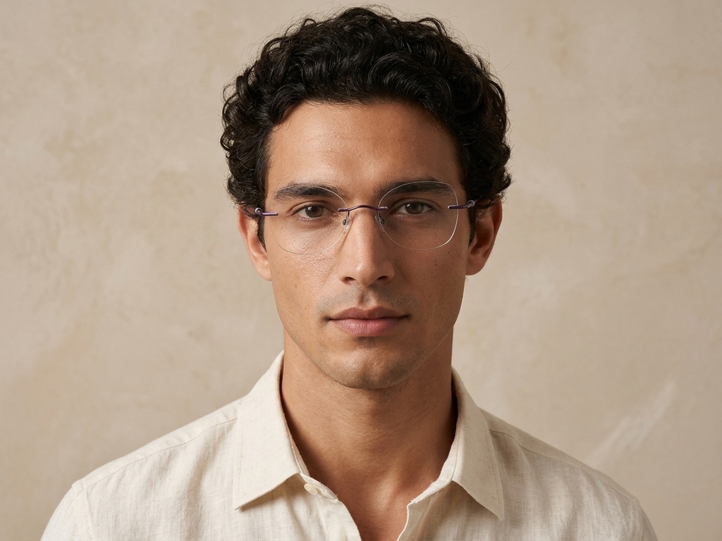 BS2012-3339_Purple_Invisible_Metal_Glasses-tryon_male