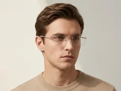 BS2012-3341_Pink_Invisible_Metal_Glasses-tryon_male