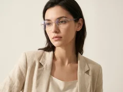 BS2012-3344_Purple_Invisible_Metal_Glasses-tryon_female