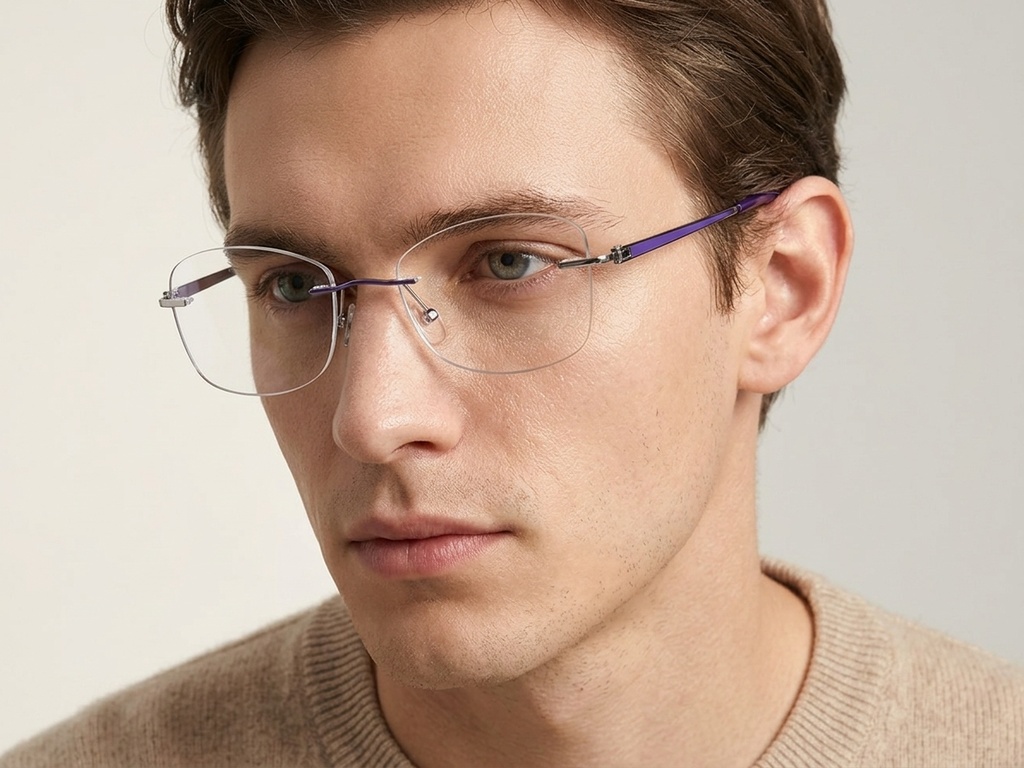 BS2012-3344_Purple_Invisible_Metal_Glasses-tryon_male