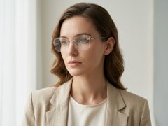 BS2012-3345_Silver_Invisible_Metal_Glasses-tryon_female