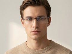BS2012-3347_Black_Invisible_Metal_Glasses-tryon_male