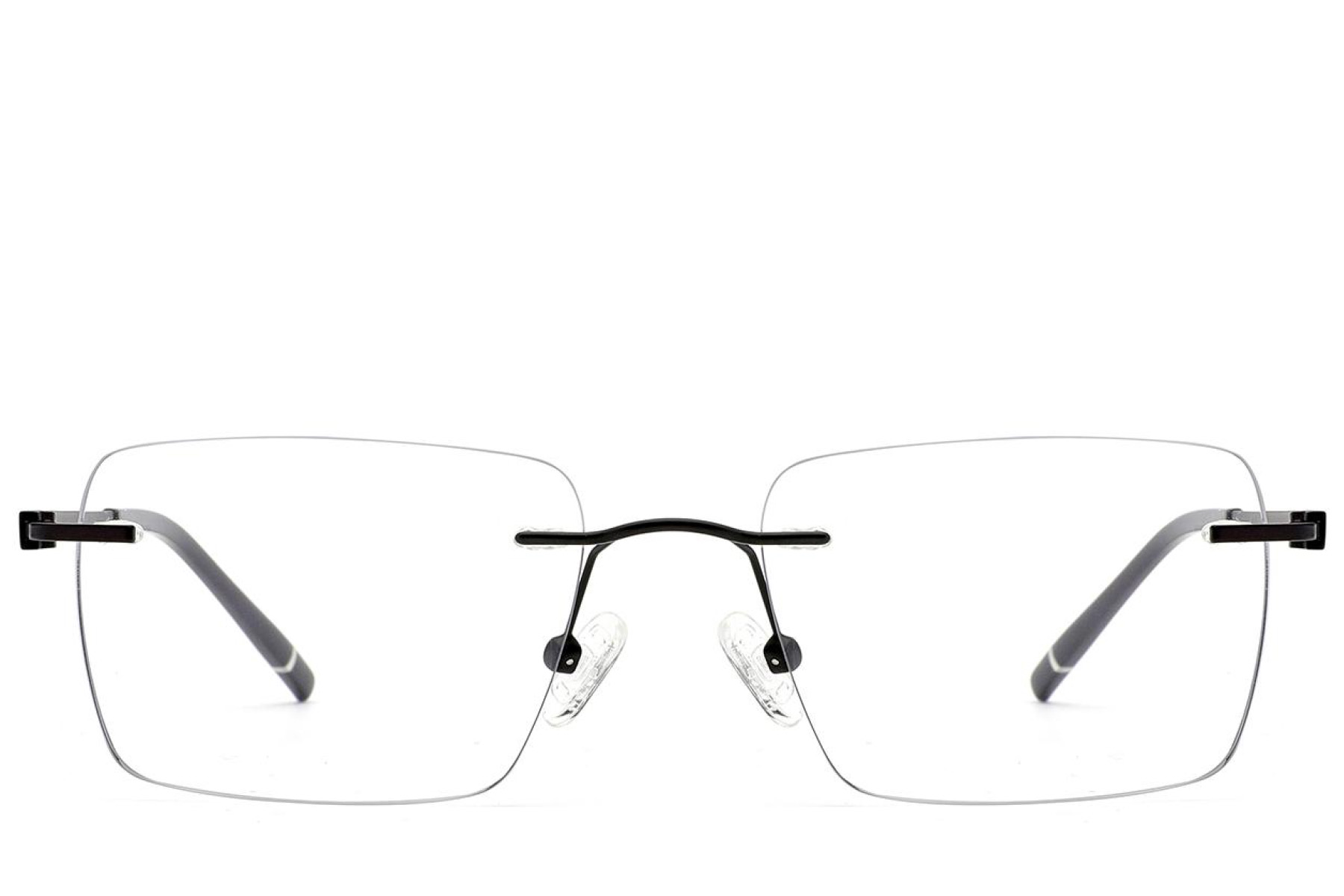 BS2012-3347_Black_Invisible_Metal_Glasses_front