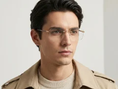 BS2012-3348_Golden_Invisible_Metal_Glasses-tryon_male
