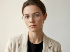 BS2012-3352_Black_Semi-rimless_Metal_Glasses-tryon_female