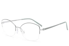 BS2012-3355_Green_Semi-rimless_Metal_Glasses_corner