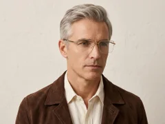 BS2012-3356_Golden_Semi-rimless_Metal_Glasses-tryon_male