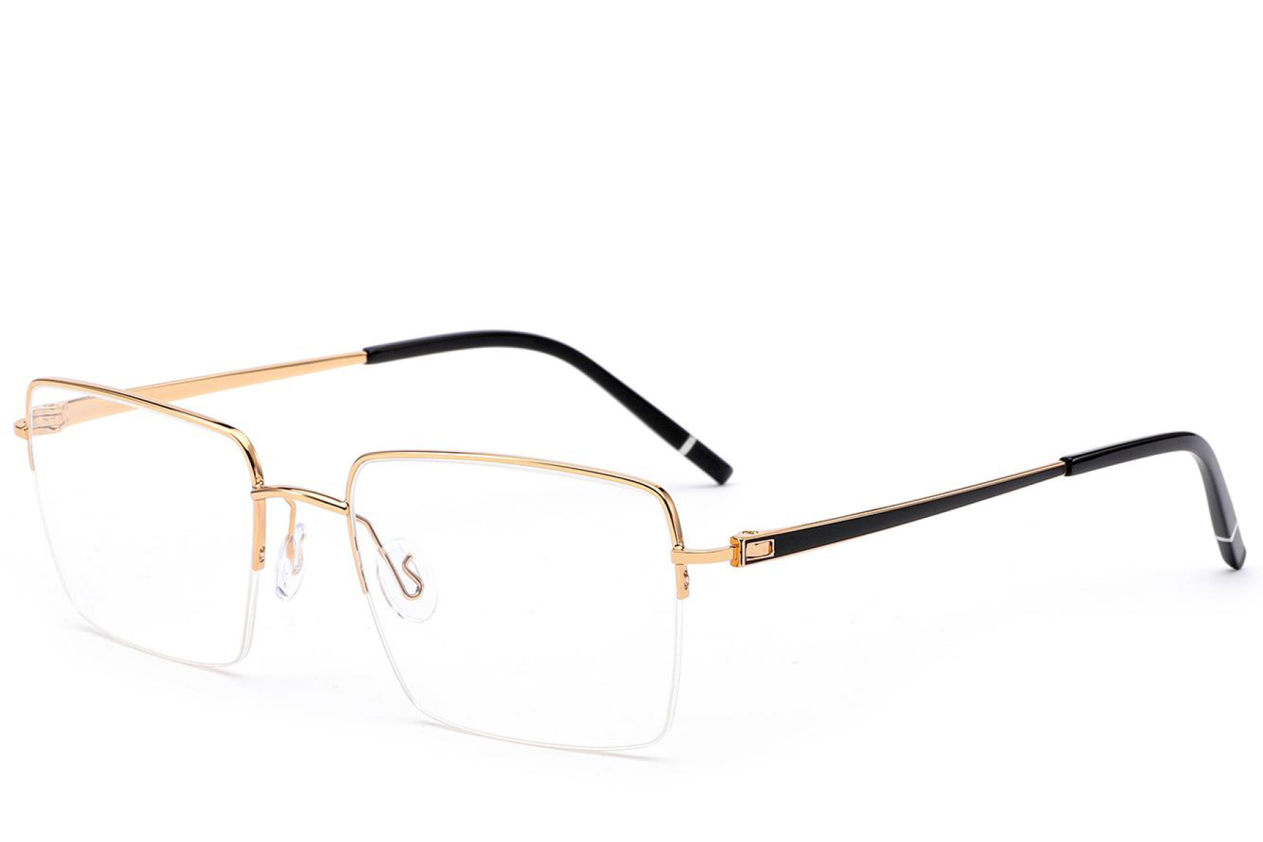 BS2012-3356_Golden_Semi-rimless_Metal_Glasses_corner
