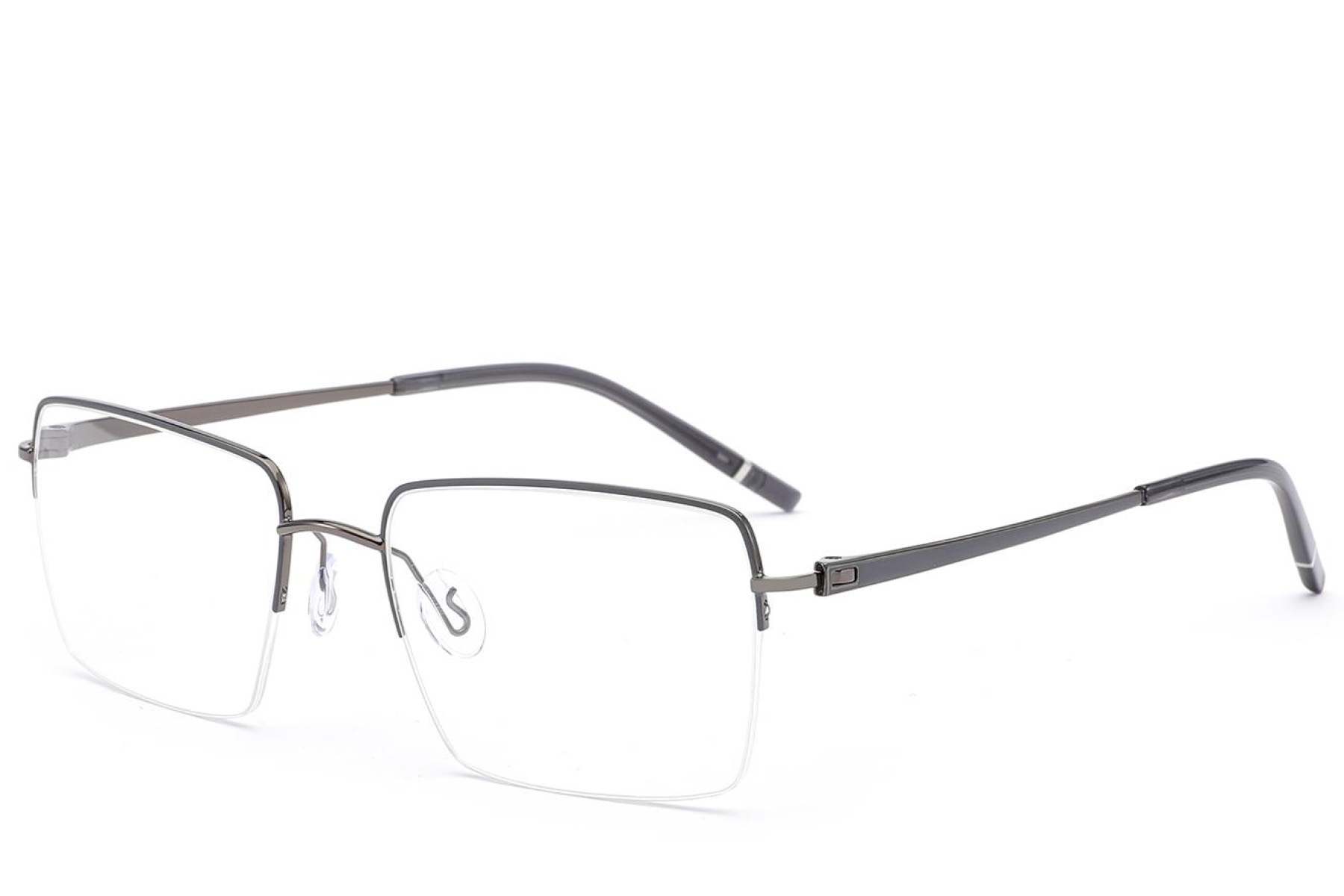 BS2012-3357_Grey_Semi-rimless_Metal_Glasses_corner