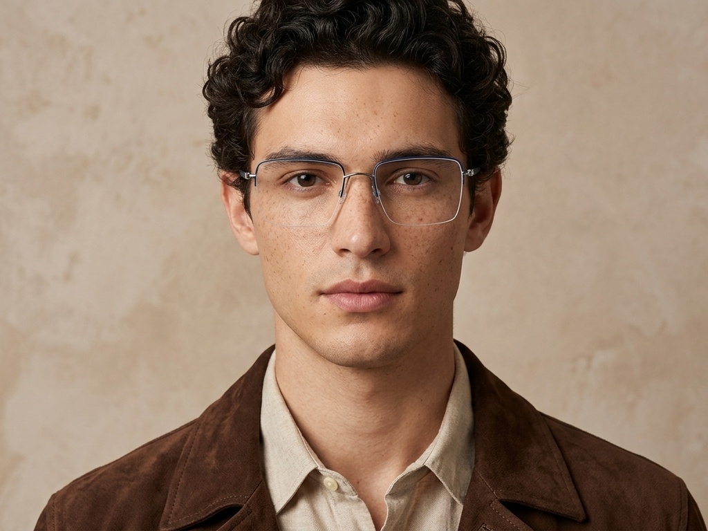 BS2012-3358_Blue_Semi-rimless_Metal_Glasses-tryon_male