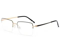 BS2012-3360_Black_Semi-rimless_Metal_Glasses_corner