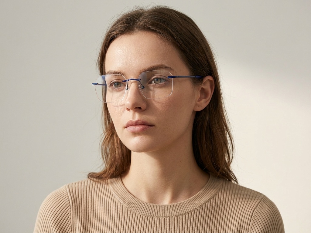 BS2012-3362_Blue_Invisible_Metal_Glasses-tryon_female