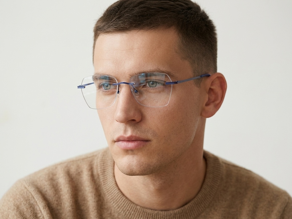 BS2012-3370_Blue_Invisible_Metal_Glasses-tryon_male