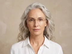 BS2012-3372_Black_Semi-rimless_Metal_Glasses-tryon_female