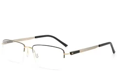 BS2012-3372_Black_Semi-rimless_Metal_Glasses_corner