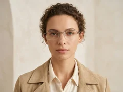 BS2012-3375_Black_Semi-rimless_Metal_Glasses-tryon_female