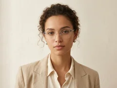 BS2012-3380_Silver_Invisible_Metal_Glasses-tryon_female
