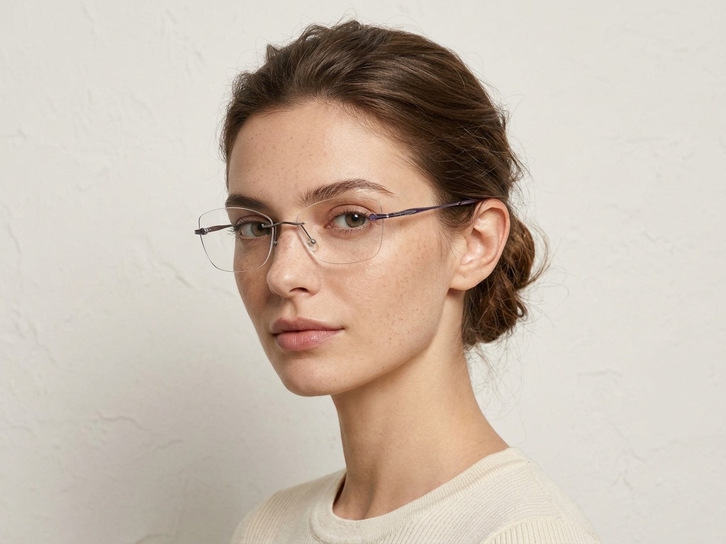 BS2012-3382_Grey_Invisible_Metal_Glasses-tryon_female