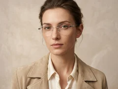 BS2012-3385_Silver_Invisible_Metal_Glasses-tryon_female