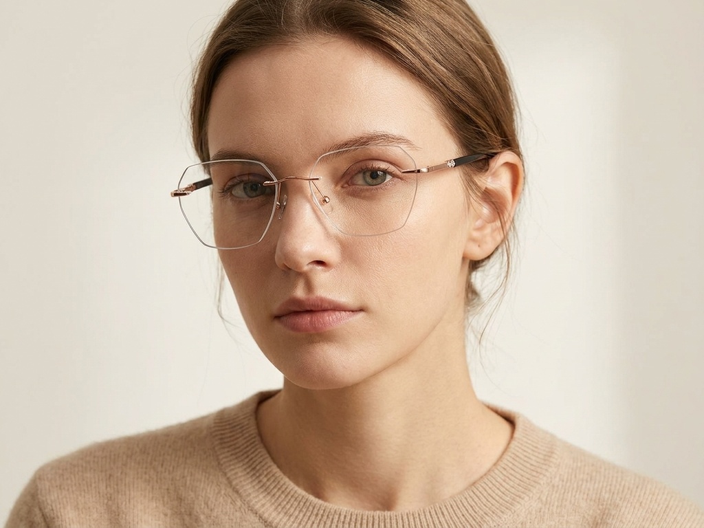 BS2012-3386_Pink_Invisible_Metal_Glasses-tryon_female