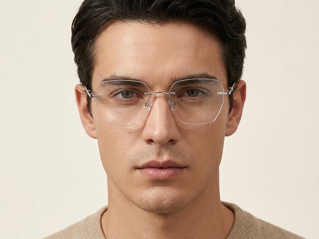 BS2012-3387_Silver_Invisible_Metal_Glasses-tryon_male