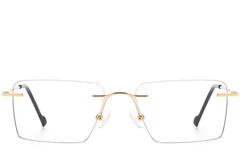 BS2012-3396_Golden_Invisible_Metal_Glasses_front