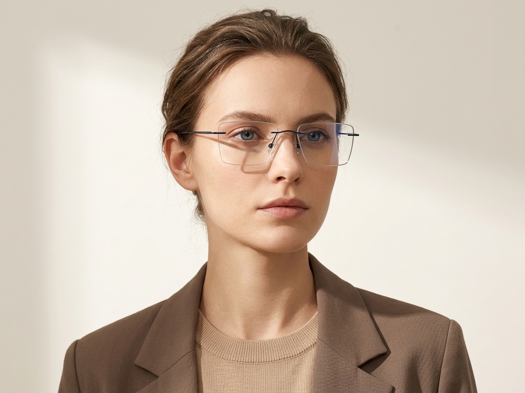 BS2012-3399_Blue_Invisible_Metal_Glasses-tryon_female